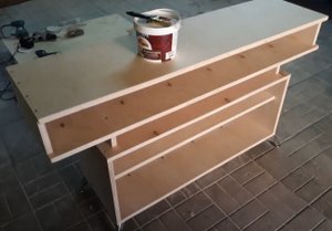 Изготовление тумбы под телевизор