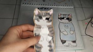 [ASMR] распаковка бумажных сюрпризов/мега асмр/Креативный уголок💗