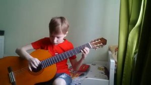 Разучиваем на гитаре Антошка (1 часть)