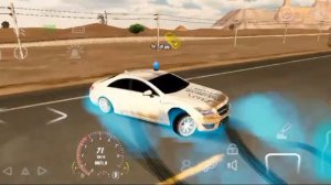 ДРИФТ НА MERSEDES CLS 63 В КАР ПАРКИНГ!