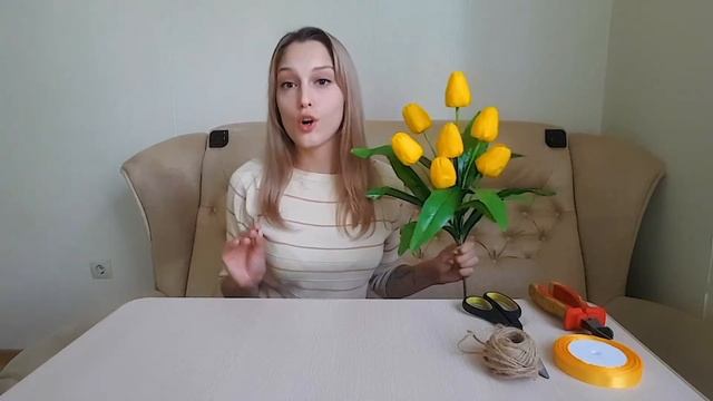 букет из мыльных тюльпанов смотреть онлайн