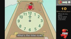 Английский для детей What's the time ? 10