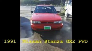FWD GXE Nissan Stanza surrey bc 2020