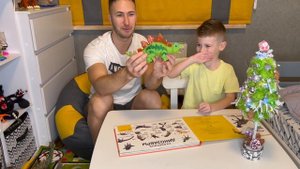 Новые Игрушки Динозавры для детей видео, резиновые динозавры
