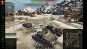 2 Хороших боя на Британской ПТ   Tortoise  АТ39