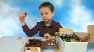 Макс пробует Японские сладости Посылка с конфетками и печеньками| КФ Мисс Кэти и Мистер Макс Ms Kat