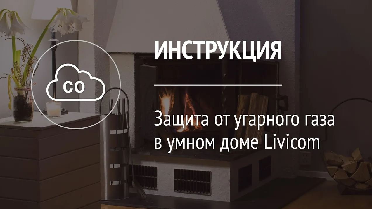 Защита от угарного газа с помощью системы Livicom