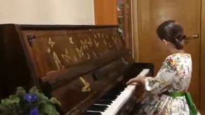 И. Парфенов "Лесная фиалка", К. Дебюсси "Маленький негритенок" - Анастасия Пименова (фортепиано)