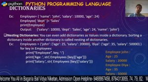 Python  Programming Language- 33