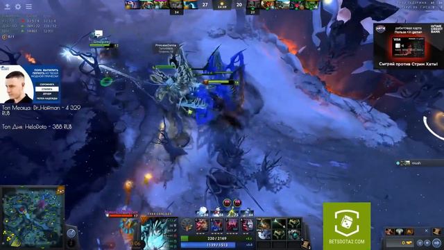 КУДЕС ДЕНДИ И NoFear ПОПАЛИСЬ ВМЕСТЕ ¦ DENDI Сгорел с игры Dota 2 смотреть онлайн