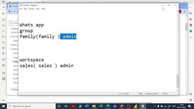 5.6. Roles in Workspace in Power BI Service |Access for Workspace|Designed for the complete beginne