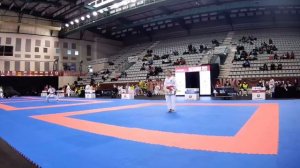 HADJ SAID MANAL KAMILIA (ALG) vs SHIMIZU NATSUKI (JPN) Female Kata Karate 1 Matosinhos 2022