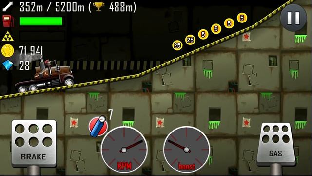 Hill Climb Racing Ежедневный ЧЕЛЛЕНДЖ АТОМНАЯ СТАНЦИЯ на ГРУЗОВИКЕ Мультяшная игра про машинки гонк смотреть онлайн