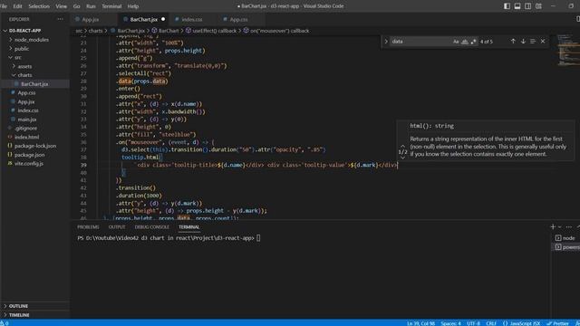 D3.js in React | D3 in Tamil | Chart Rerender | Tooltip | Bar Chart | Donut Chart | Tamil Skillhub смотреть онлайн