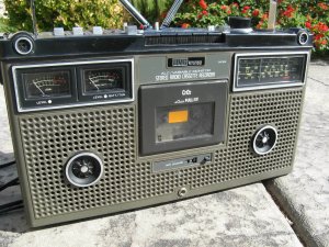 Vintage JVC Nivico Japan 9475W Stereo  Cassette Boom Box GhettoBlaster-ЯПОНИЯ-70 Х.