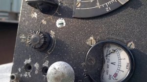 Радиоприёмник ламповый, коротковолновый, двухдиапазонный. Год выпуска 1961.