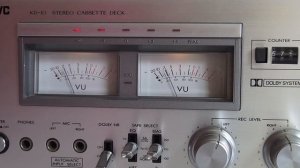 Кассетная дека JVC KD-10. Краткий обзор