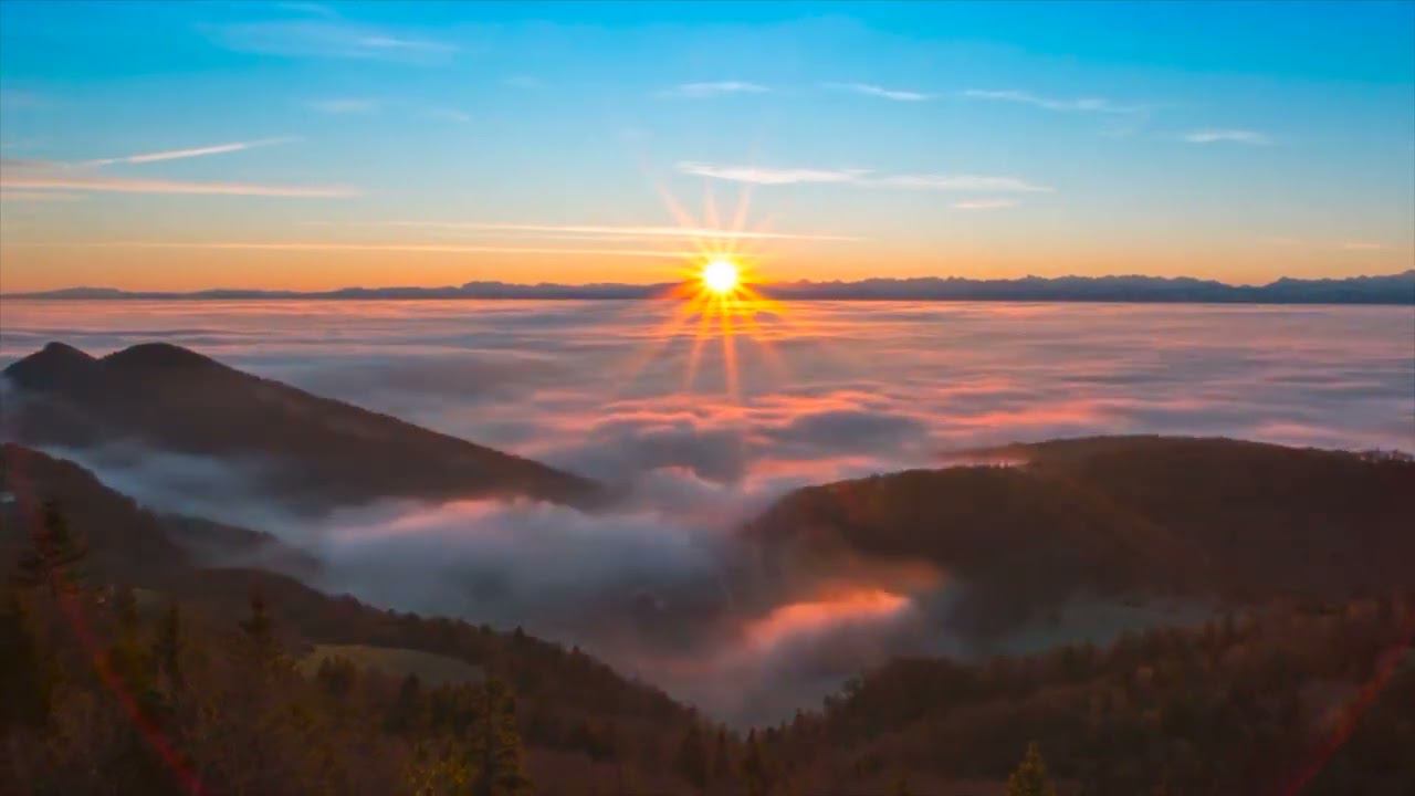 Шрила Прабхупада джапа (флейта, восход) - japa meditation (fluite, sunrise) смотреть онлайн