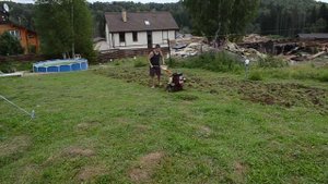 Подготовка участка для посева газоном