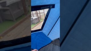 Видео обзор УЦЕНКА!!! зимняя утепленная 3-х слойная автомат Палатка 2033 Куб 330х330х210см