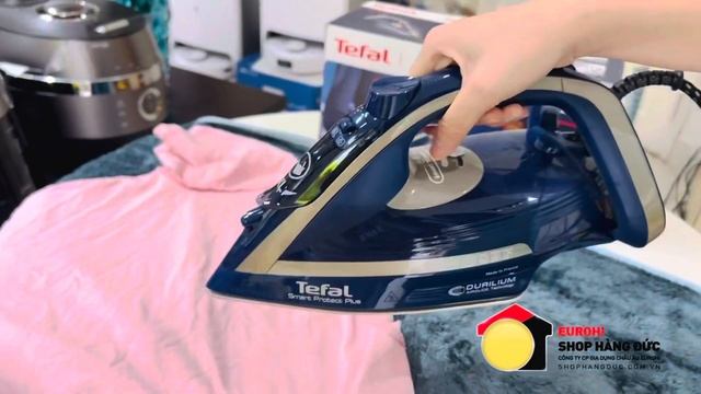 Review Và HDSD Bàn Là Hơi Nước Tefal Smart Protect Plus FV6872E0 2800W - Shophangduc.com.vn