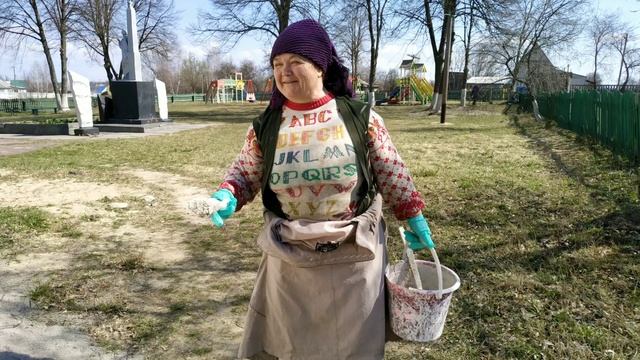 Провели челлендж ко дню земли в нашей школе.