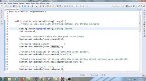 Java Crash course | 11 | STRINGS in Java explained | Tamil | Java for Automation