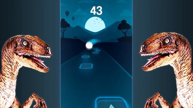 Jurassic Park Theme Song Tiles Hop 2 Blue (DOWNLOAD BELOW) смотреть онлайн