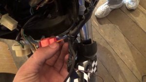 Honda CB600F Hornet установка приборки.