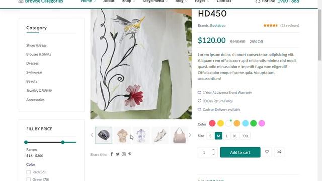 laravel ecommerce Html template going to use for to build website project step by step