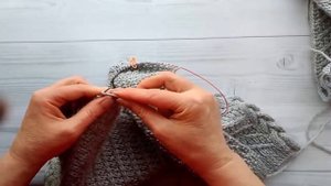 Как связать стильный жилет спицами? Часть 2