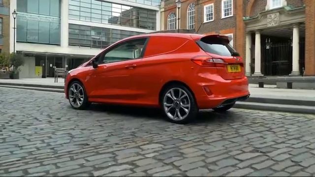 New Ford Fiesta Panel Van 2018 смотреть онлайн