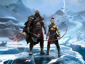 God of War Рагнарёк PS5  13 серия вернуться домой к Синдри