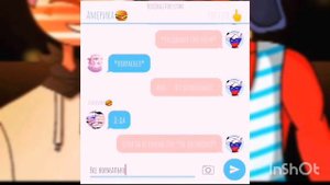 |Переписка~countryhumans|любовь двух врагов|~{RusAme}~|3 часть|18+|
