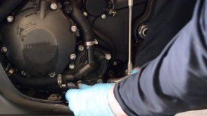 [До отсечки] Замена антифриза, чистка системы охлаждения Honda CBR1000RR