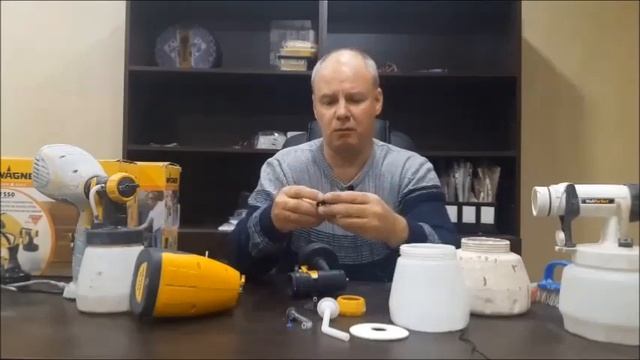 Краскопульт Wagner W550 смотреть онлайн