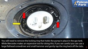 Mercedes-Benz W204 C-Class Fuel Pump Replacement