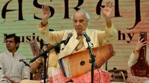 Pandit Jasraj Khyal in Vilambit ektal