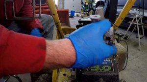 Replacing the carb on a HONDA GC160