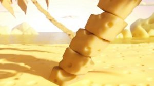 Буба пытается съесть сыр