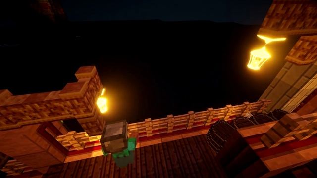 Красивый корабль в Minecraft, Фрегат. Стройка века:) Построить можно. смотреть онлайн