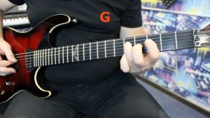 Разбор партии соло-гитары песни "Техно" гр. Сансара.