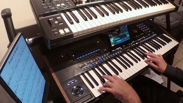 Stranger on the shore - Korg Pa5X cover смотреть онлайн