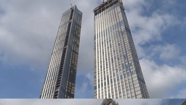 Стройка Capital Towers сентябрь 2021