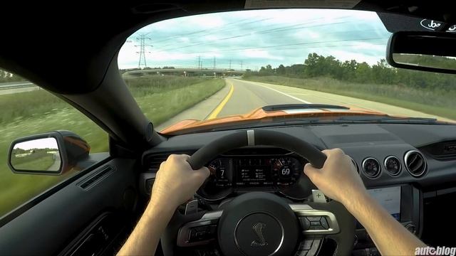 2020 Ford Mustang Shelby GT500 POV Drive смотреть онлайн