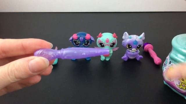 Magic Mixies Mixlings Series 2 Shimmer Mini Figures 4-Pack Unboxing & Review