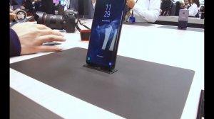 MWC 2018 - Samsung Galaxy S9 op de Samsung stand