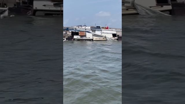 Rough day at Seminole boat ramp! #flskiriders #jetski #beach #jetski #florida #boat