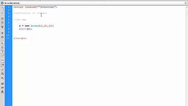 JavaScript Array Part1 смотреть онлайн