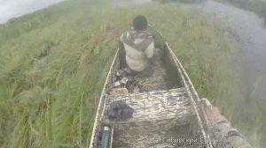 Испытание лодки болотохода в Сибири, от Владимира Дыкань  г Краснодар